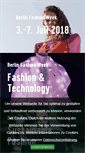 Mobile Screenshot of fashion-week-berlin.com